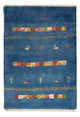 Gabbeh Persisch Teppich 87x63cm - Perserteppich Wollteppich