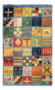 Gabbeh Persisch Teppich 61x98cm - Perserteppich Wollteppich