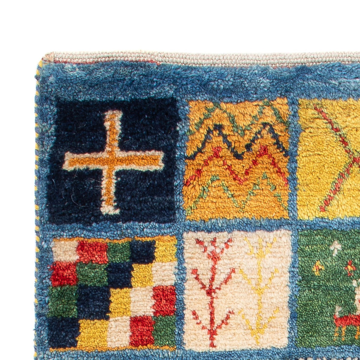 Gabbeh Persisch Teppich 61x98cm - Perserteppich Wollteppich