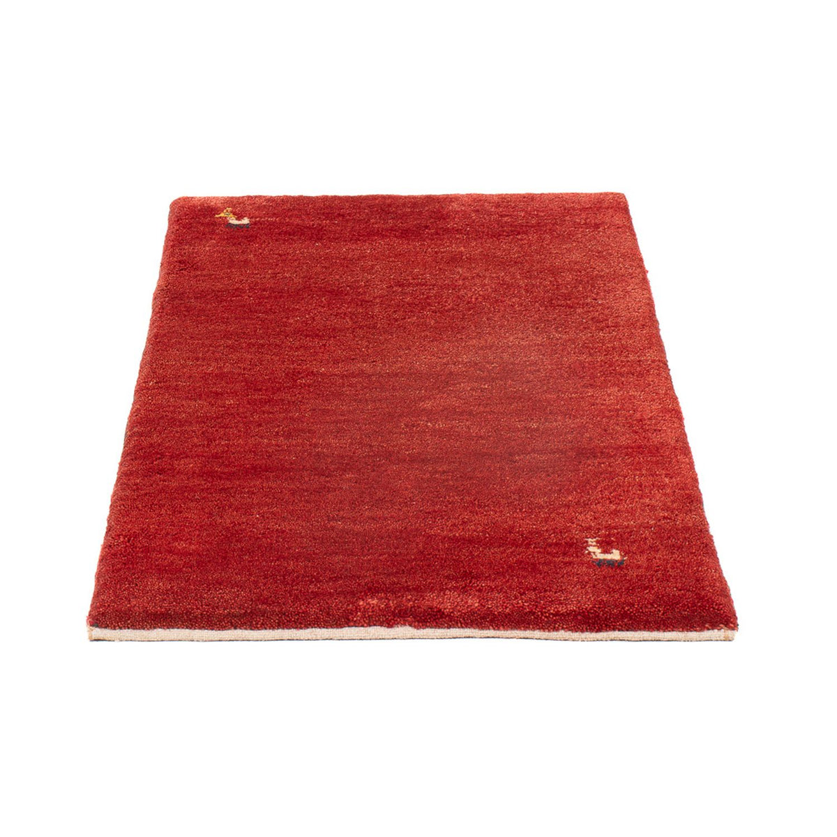Gabbeh Teppich - Perser - 90 x 60 cm - rot
