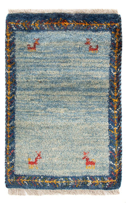 Gabbeh Teppich - Perser - 60 x 40 cm - mehrfarbig