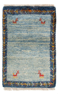 Gabbeh Teppich - Perser - 60 x 40 cm - mehrfarbig