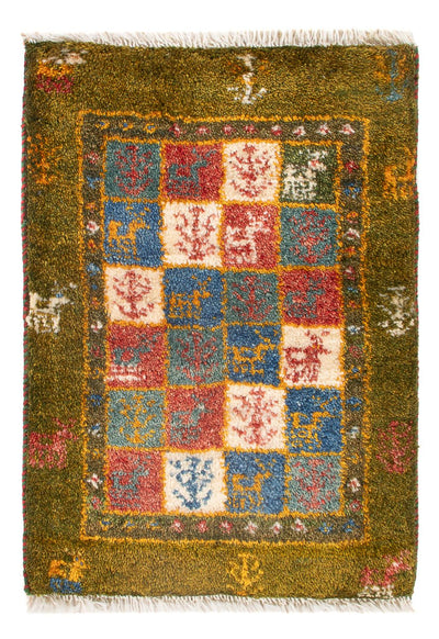 Gabbeh Persisch Teppich 40x60cm - Perserteppich Wollteppich