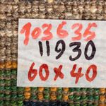 Gabbeh Teppich - Perser - 60 x 40 cm - mehrfarbig