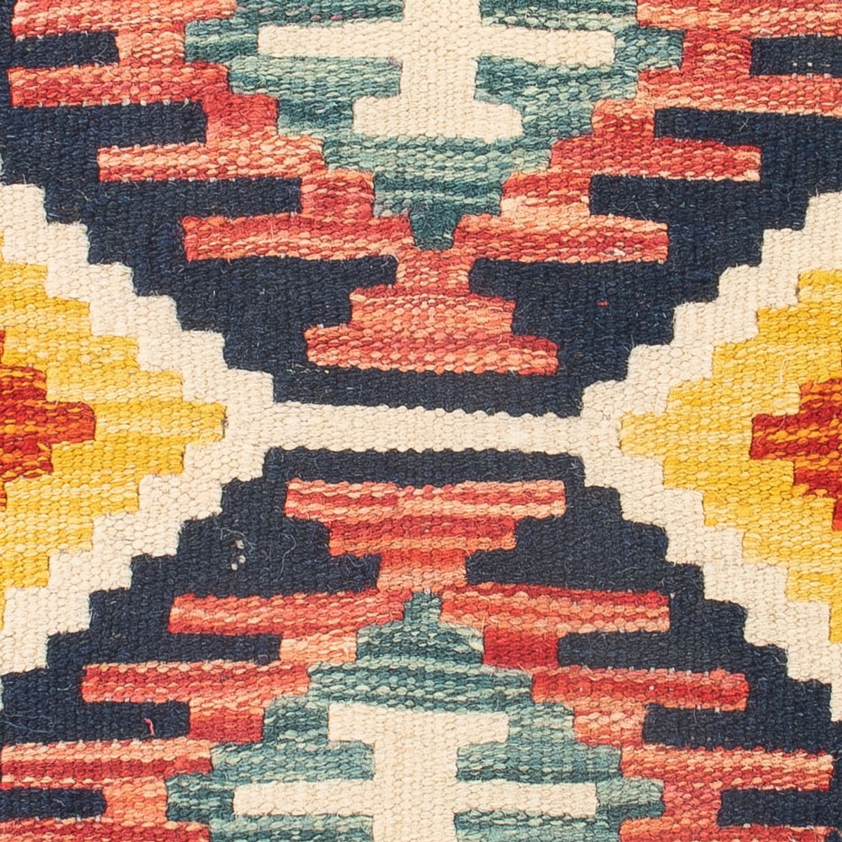 Kelim Teppich - Splash - 60 x 40 cm - mehrfarbig