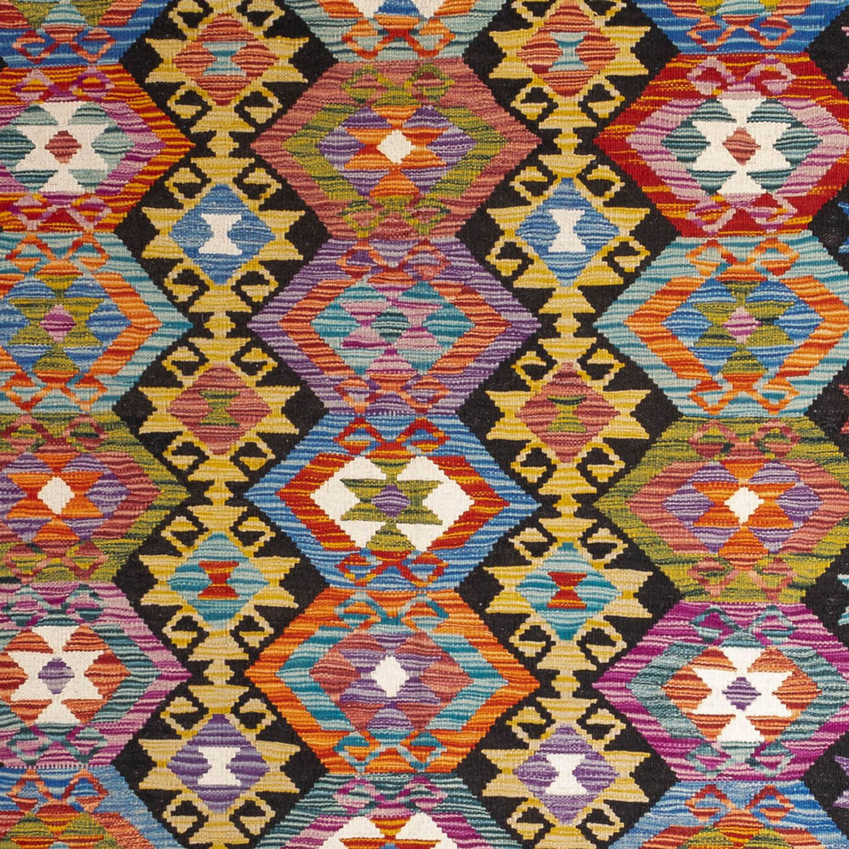 Kelim Teppich - Splash - 250 x 163 cm - mehrfarbig