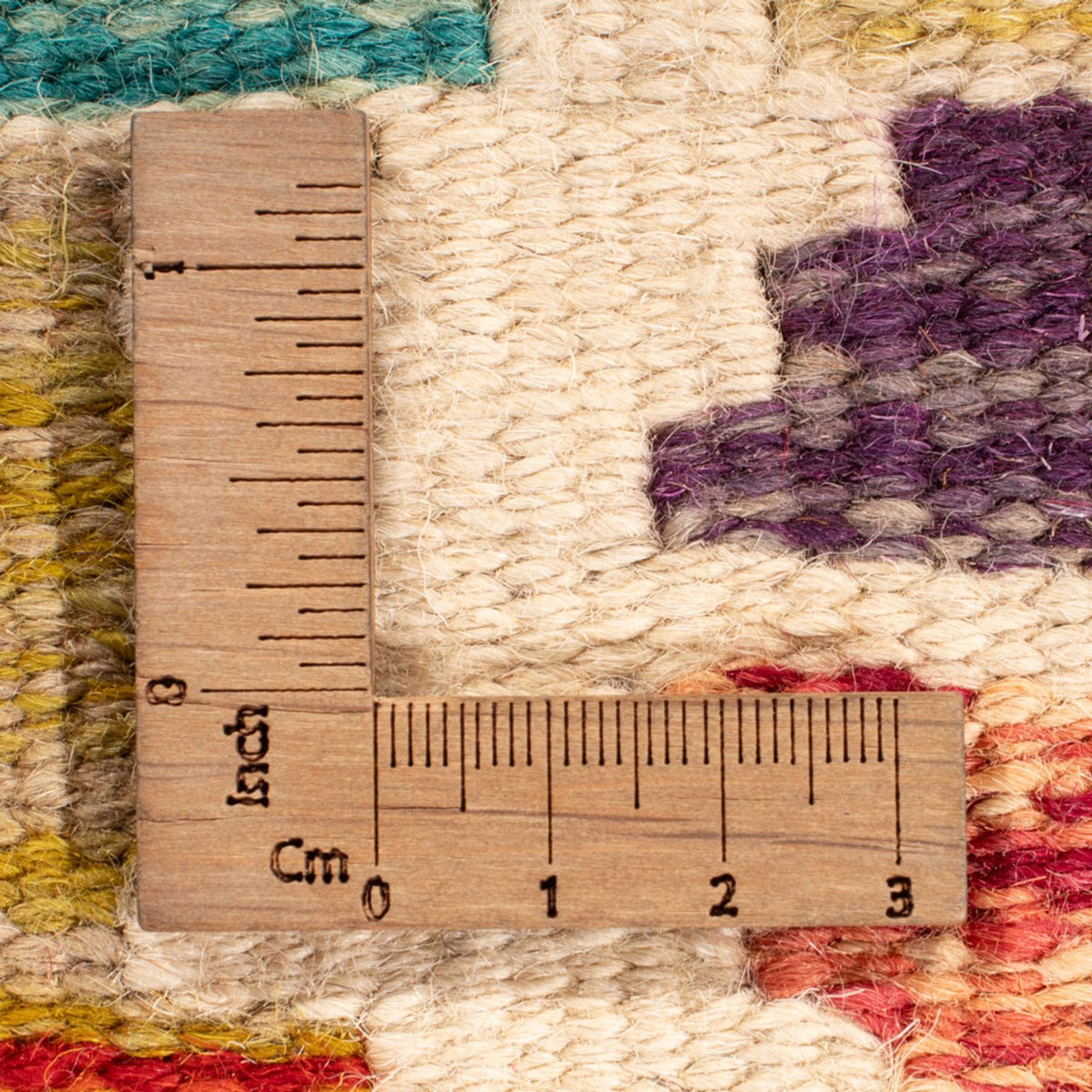 Kelim Teppich - Splash - 196 x 150 cm - mehrfarbig