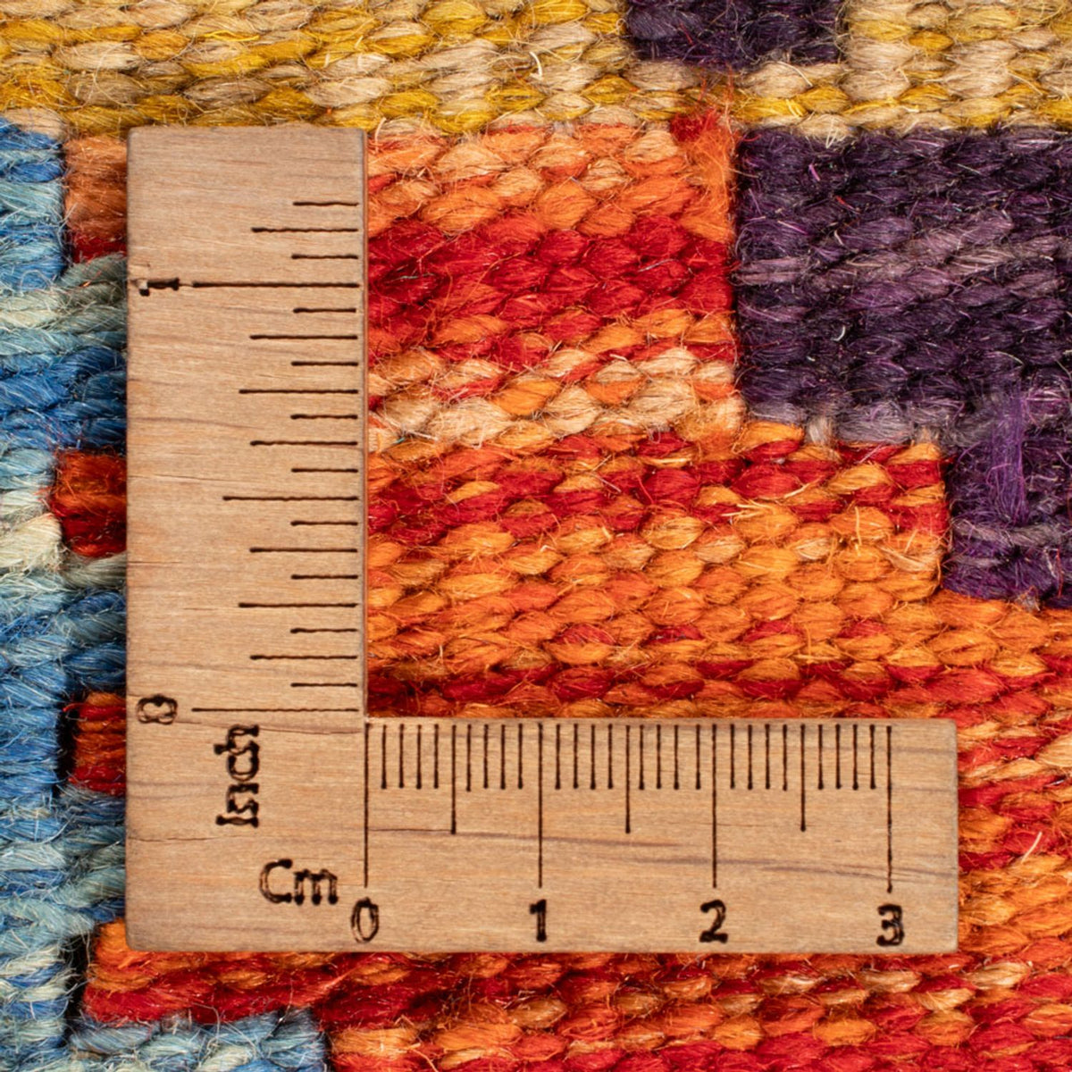 Kelim Teppich - Splash - 158 x 152 cm - mehrfarbig