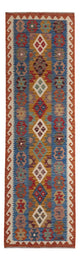 Läufer Kelim - Splash - 82 x 255 cm - mehrfarbig