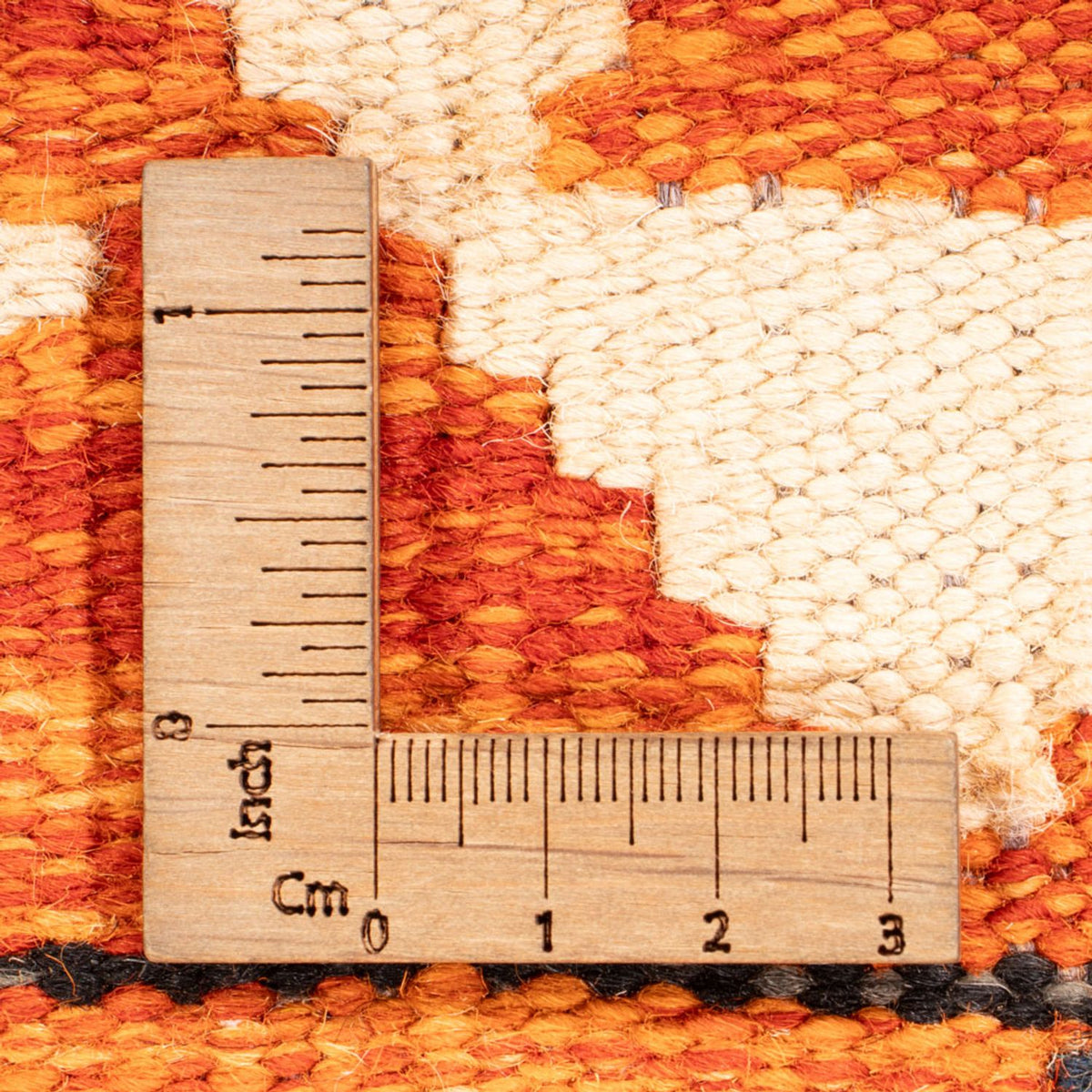 Läufer Kelim - Splash - 199 x 76 cm - mehrfarbig