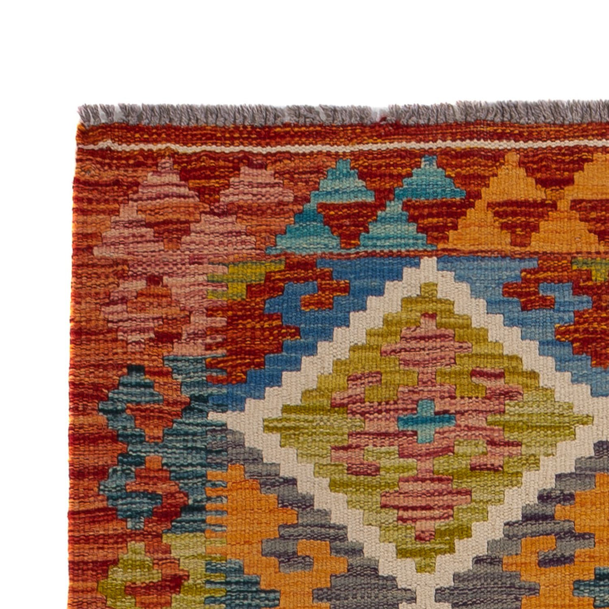 Kelim Teppich - Splash - 127 x 82 cm - mehrfarbig