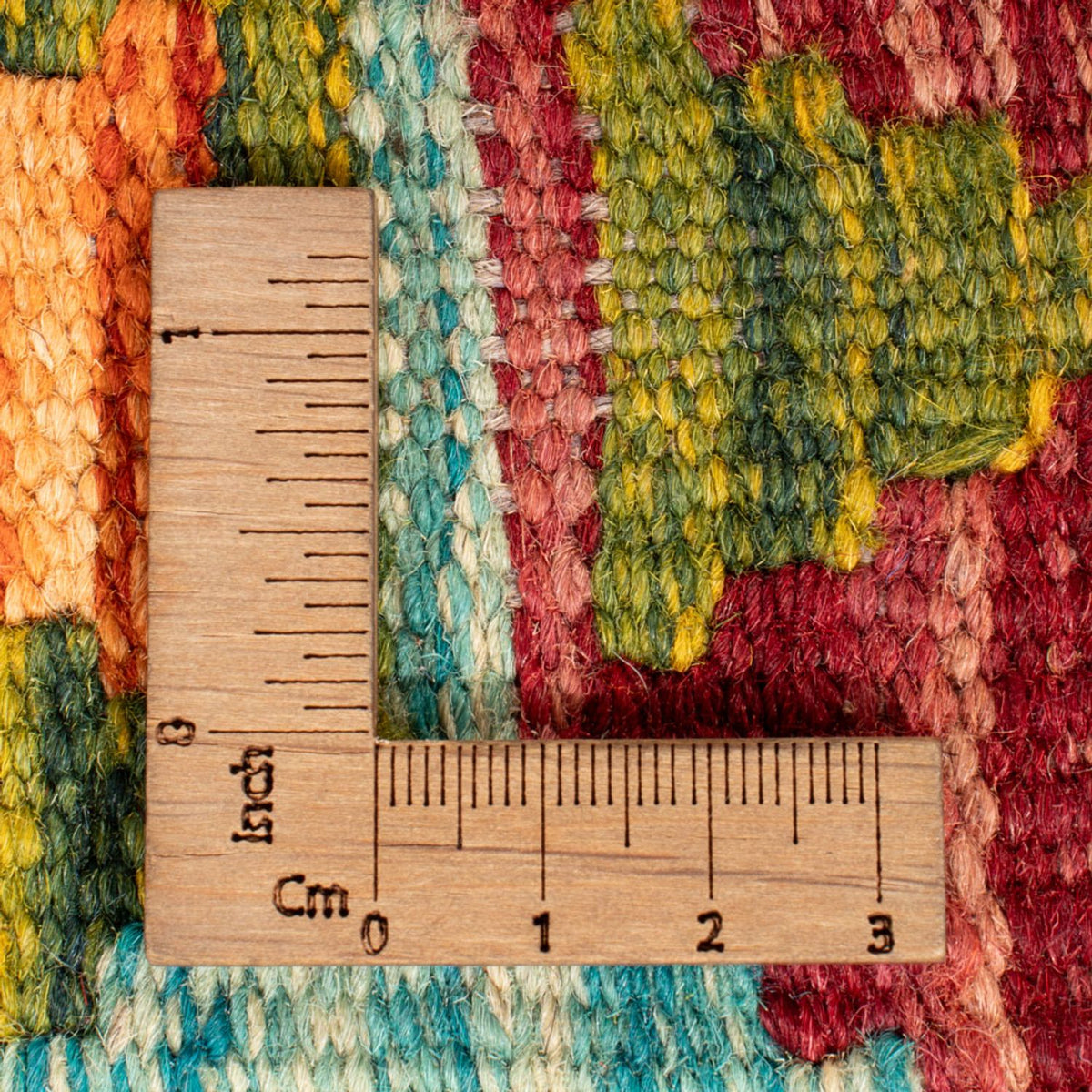 Kelim Teppich - Splash - 130 x 86 cm - mehrfarbig