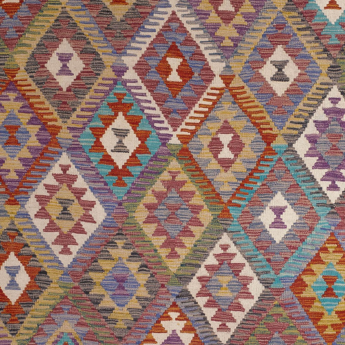 Kelim Teppich - Splash - 299 x 200 cm - mehrfarbig