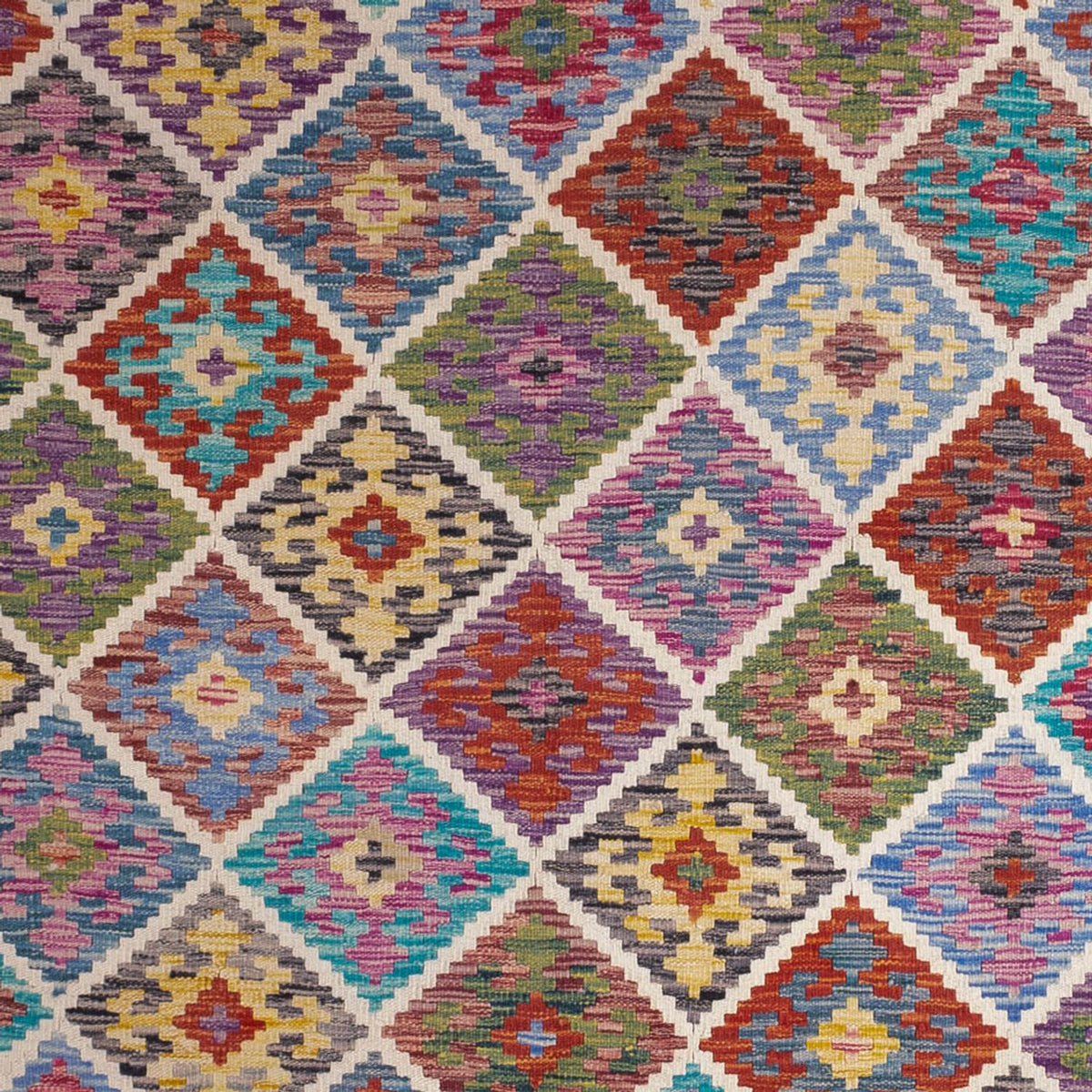 Kelim Teppich - Splash - 285 x 206 cm - mehrfarbig