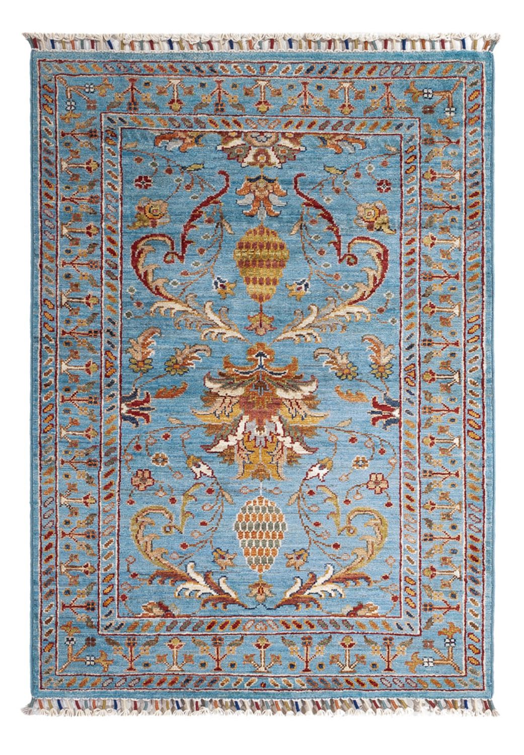 Ziegler Teppich - Ariana - 120 x 85 cm - blau