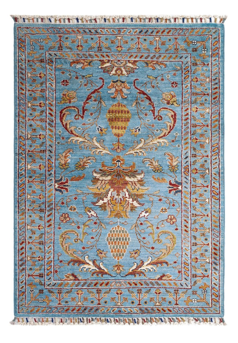 Ziegler Teppich - Ariana - 120 x 85 cm - blau