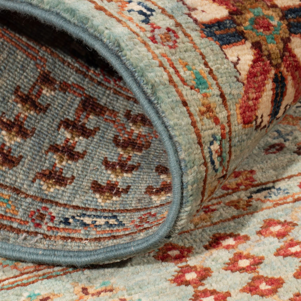 Ziegler Teppich - Ariana - 120 x 86 cm - hellblau