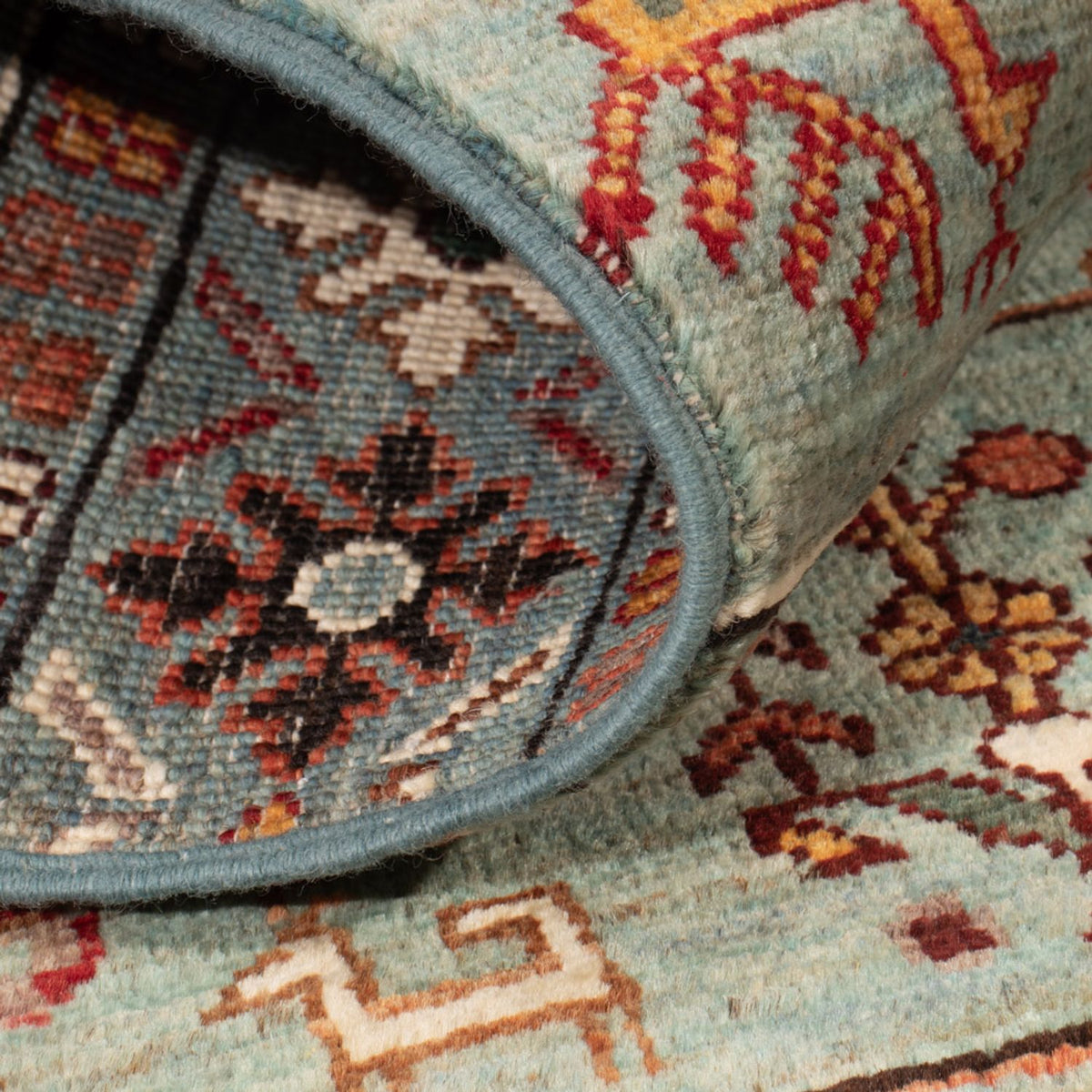 Ziegler Teppich - Ariana - 123 x 82 cm - hellblau