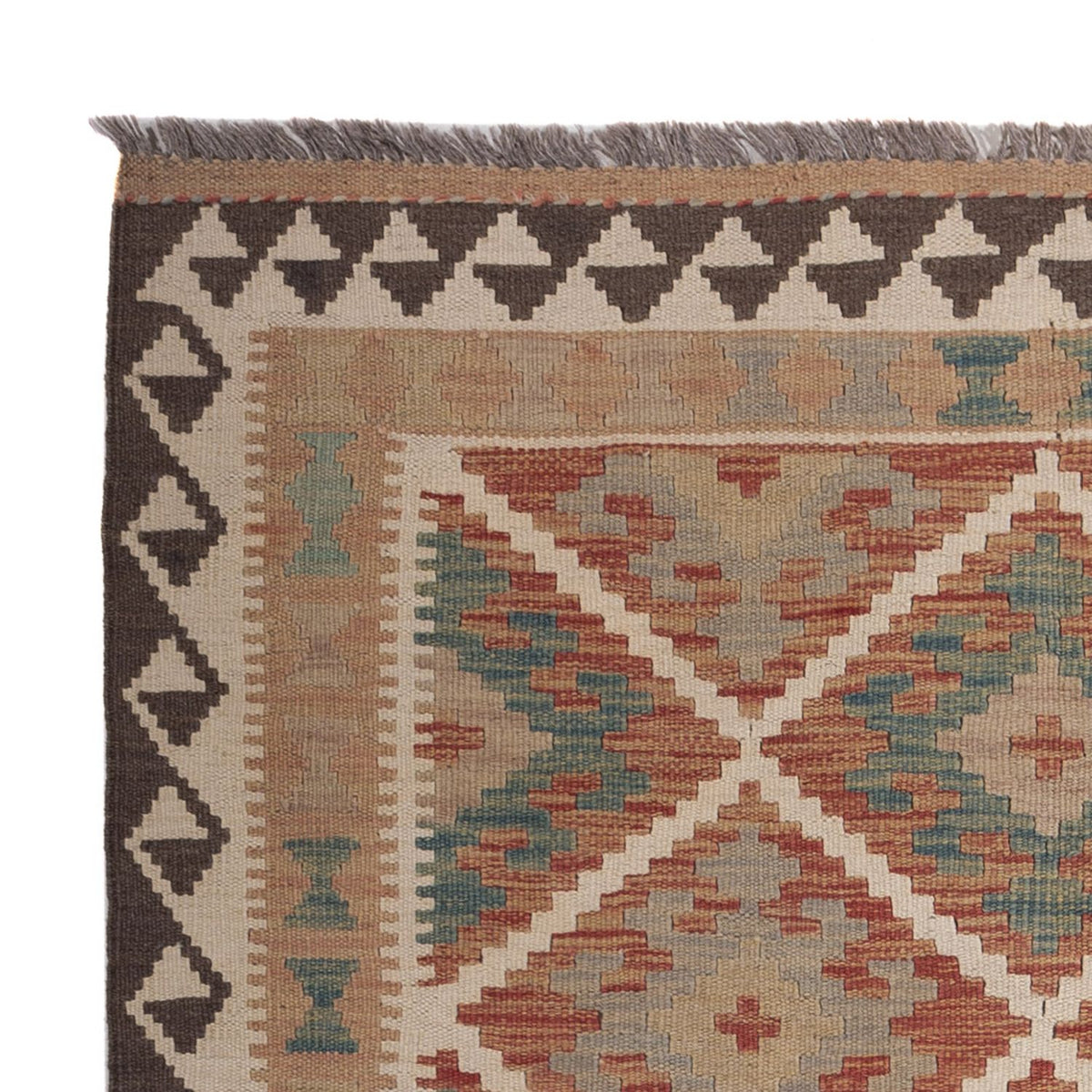 Kelim Teppich - Splash - 179 x 124 cm - mehrfarbig