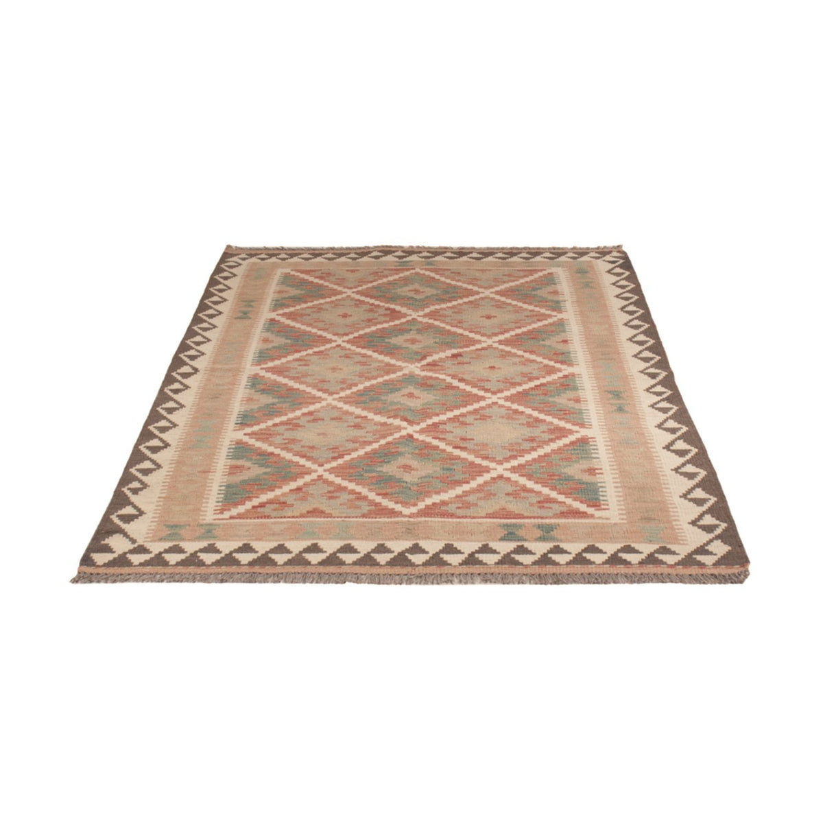 Kelim Teppich - Splash - 179 x 124 cm - mehrfarbig