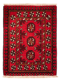 Afghan Teppich - Filpa - 65 x 51 cm - rot