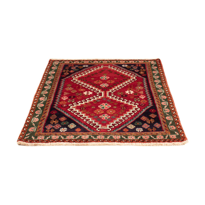 Perserteppich - Nomadic - 128 x 94 cm - rot
