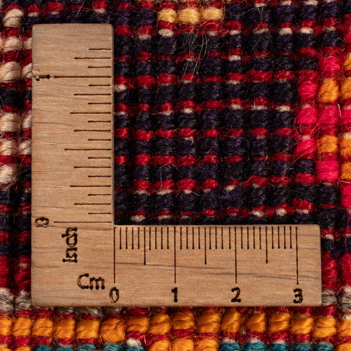 Perserteppich - Nomadic - 128 x 94 cm - rot