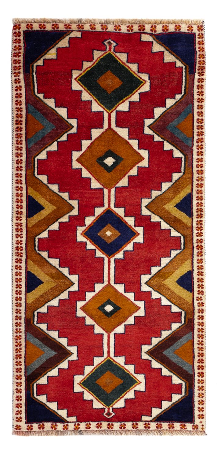 Perserteppich - Nomadic - 172 x 84 cm - rot