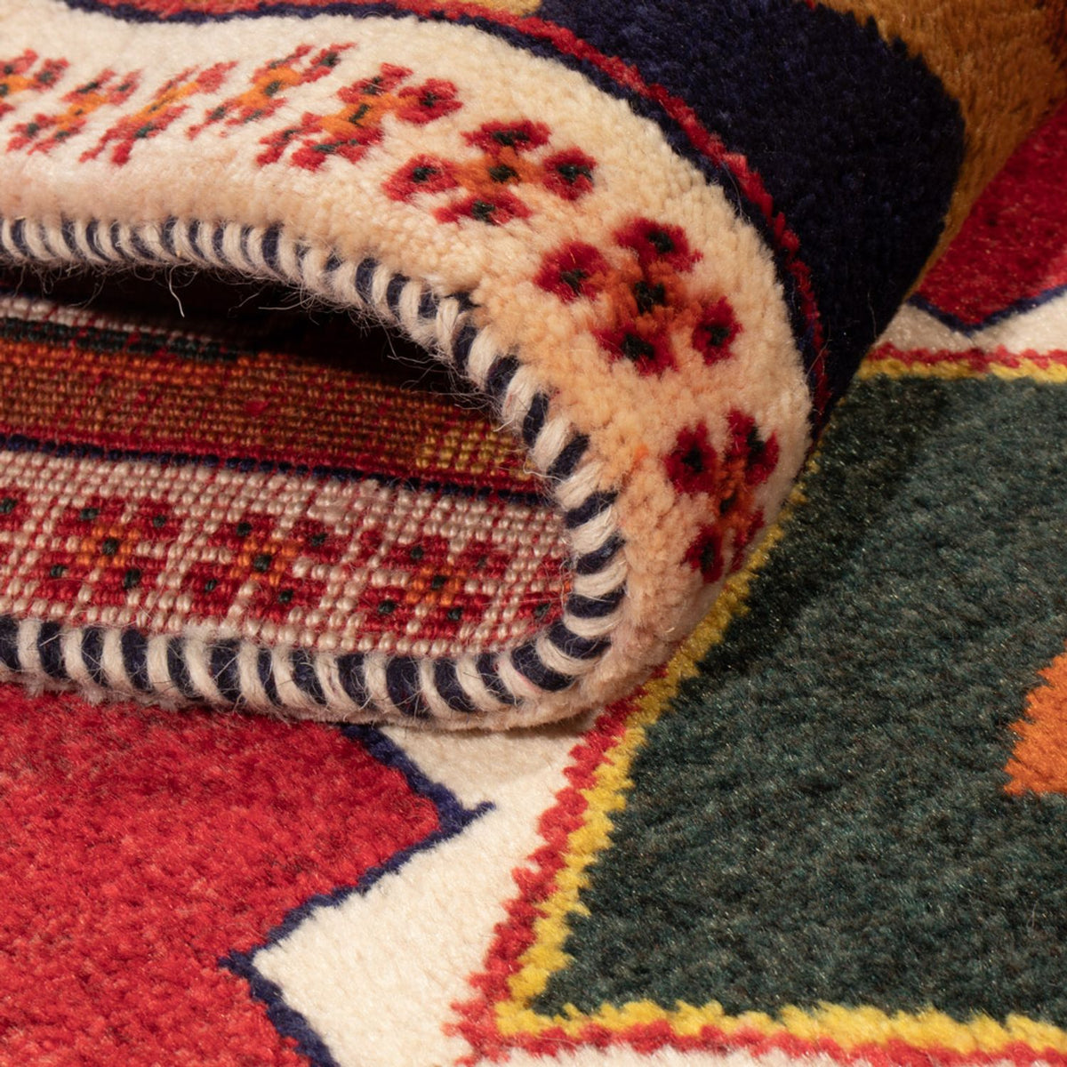 Perserteppich - Nomadic - 172 x 84 cm - rot
