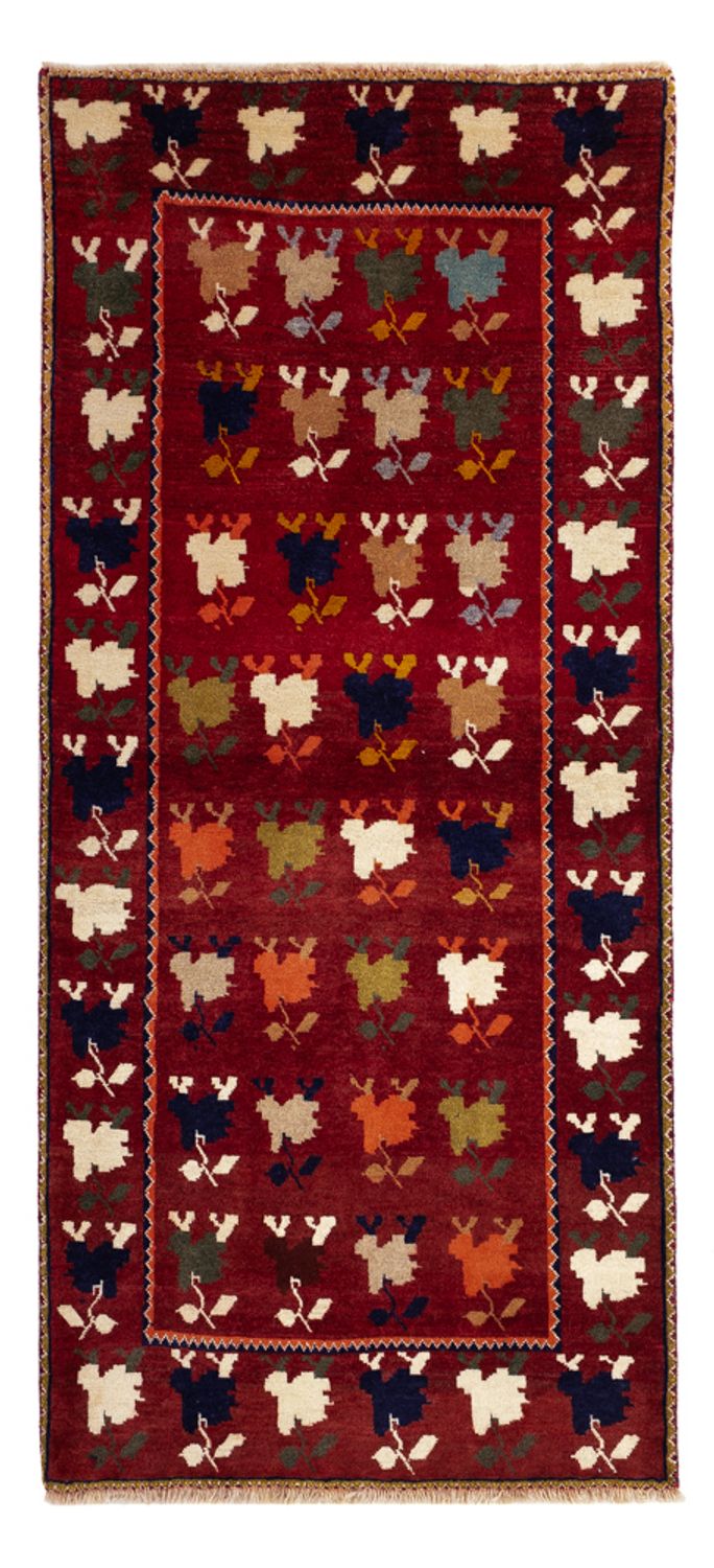 Läufer Perser - Nomadic - 190 x 83 cm - dunkelrot