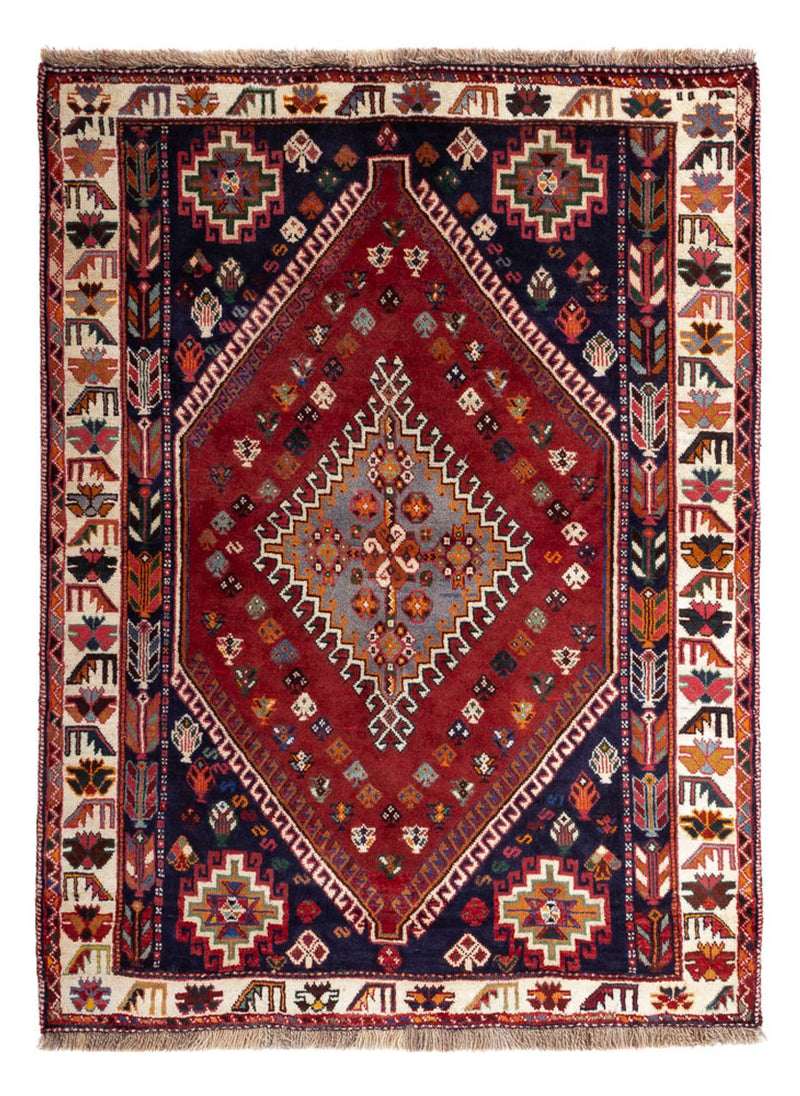 Perserteppich - Nomadic - 158 x 116 cm - terrakotta
