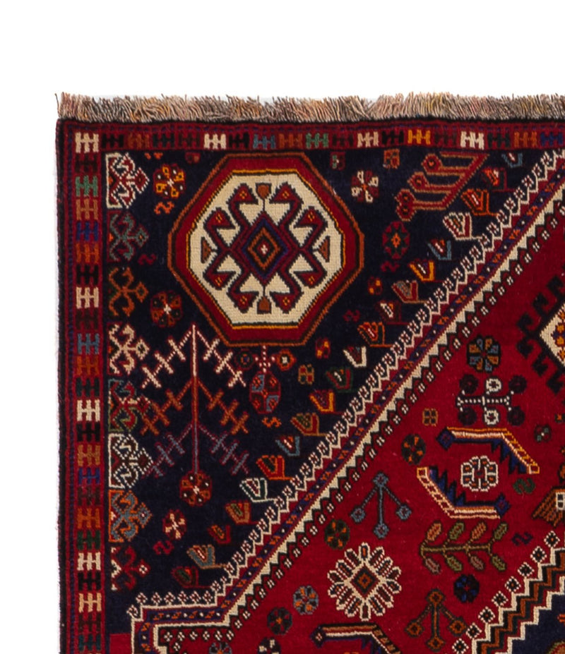 Perserteppich - Nomadic - 256 x 141 cm - dunkelrot