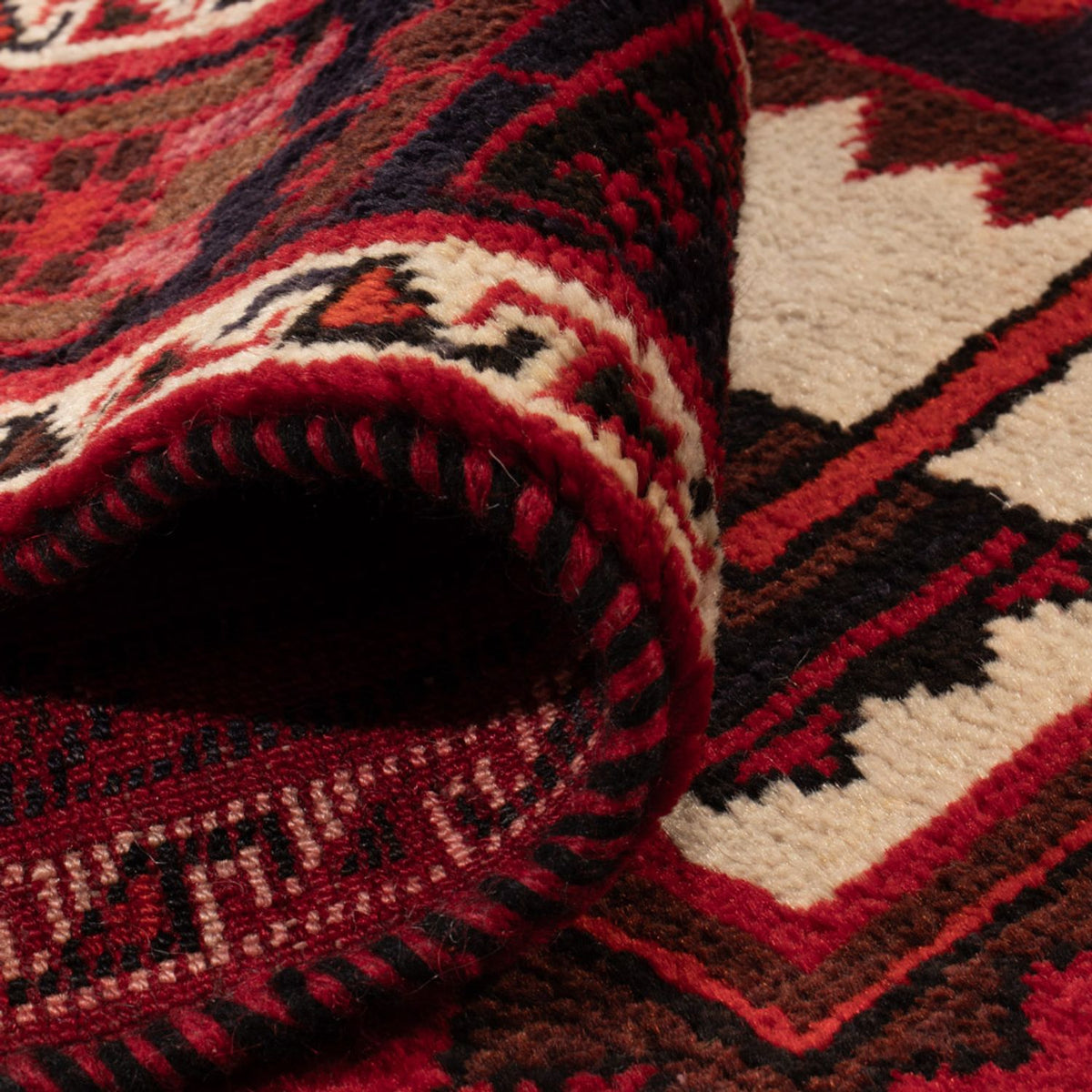 Perserteppich - Nomadic - 258 x 174 cm - rot