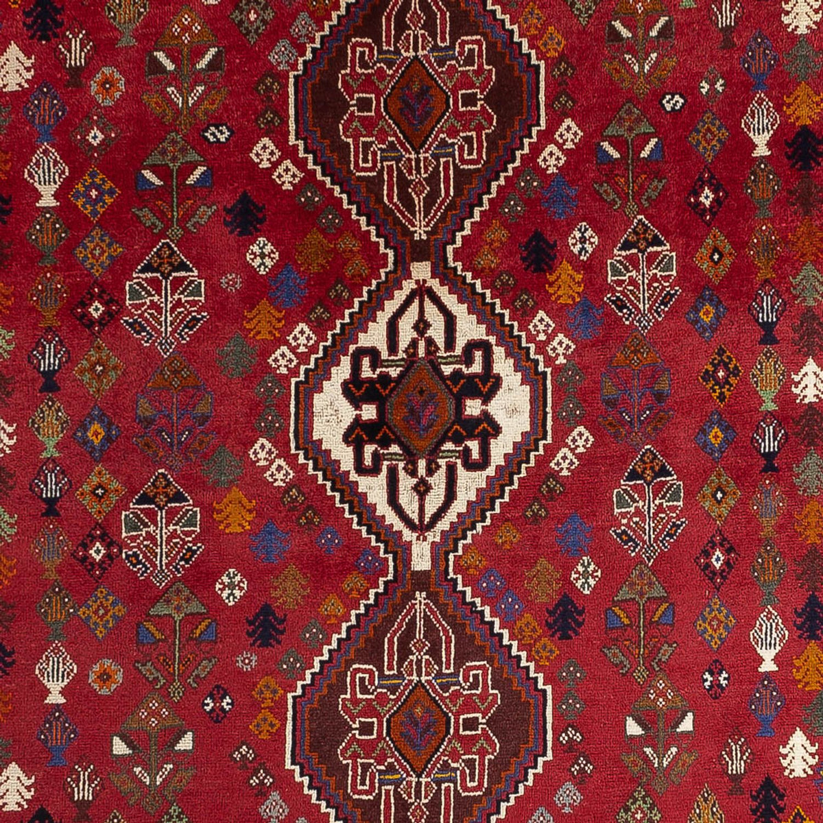 Perserteppich - Nomadic - 294 x 190 cm - rot