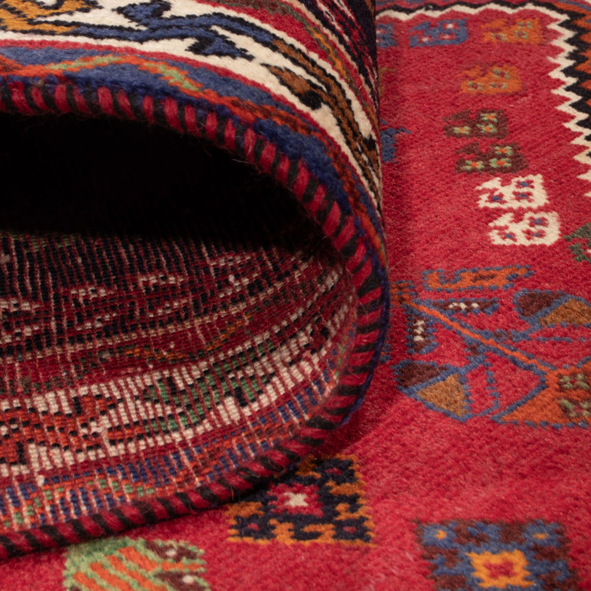 Perserteppich - Nomadic - 294 x 190 cm - rot