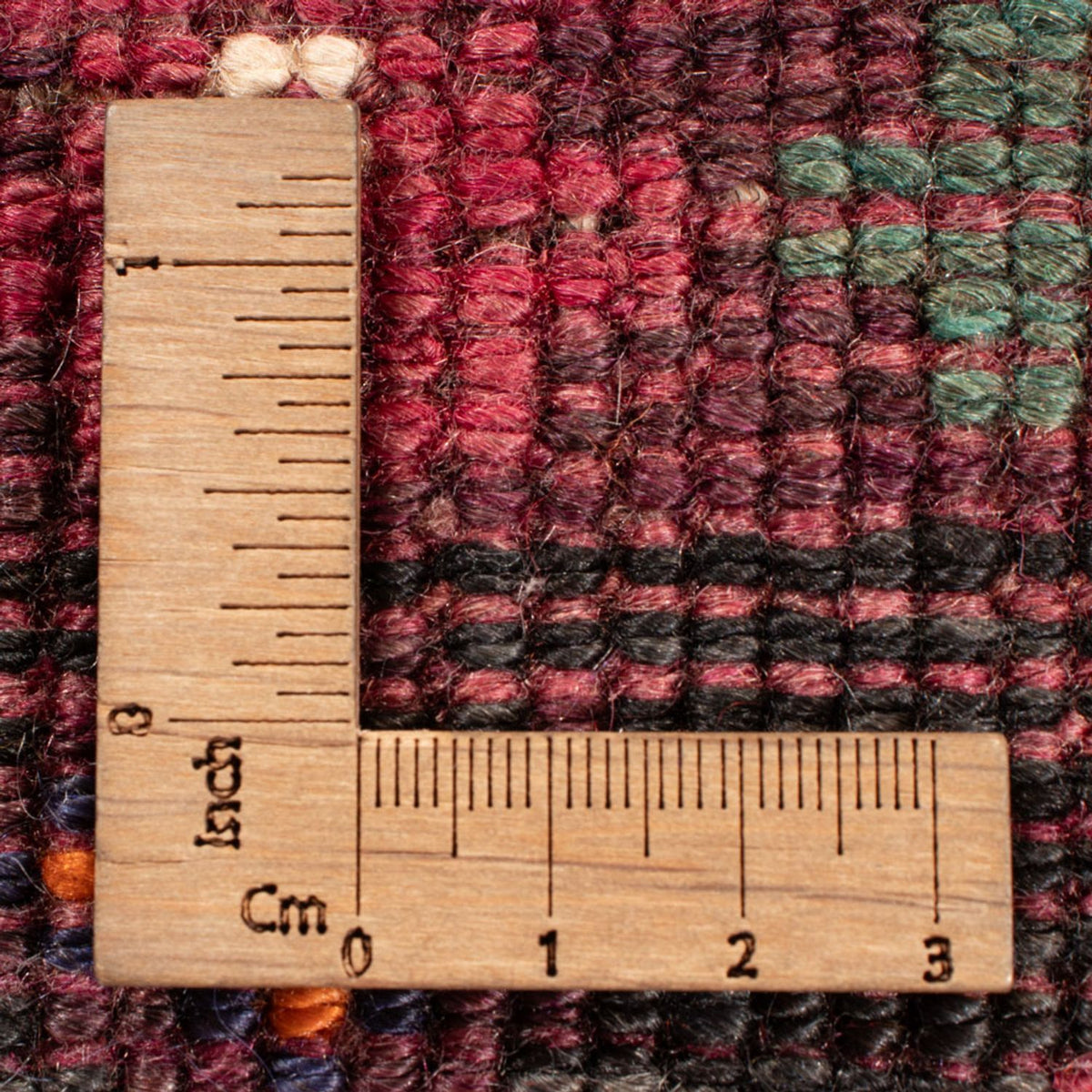 Perserteppich - Nomadic - 254 x 180 cm - dunkelrot