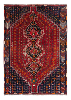 Perserteppich - Nomadic - 211 x 155 cm - rot