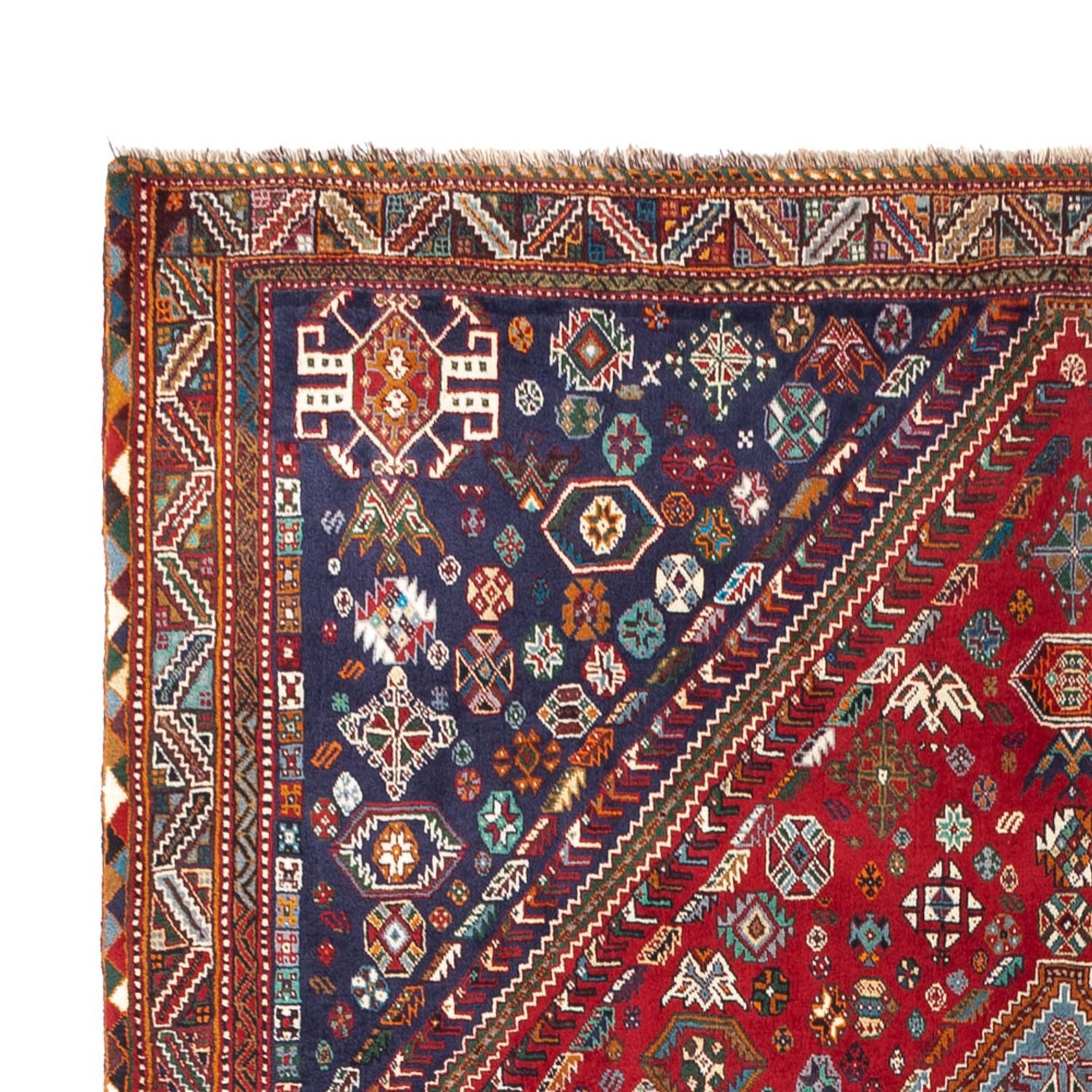 Perserteppich - Nomadic - 331 x 215 cm - rot