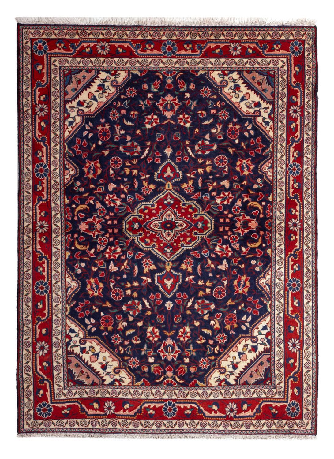 Perserteppich - Nomadic - 165 x 115 cm - dunkelblau