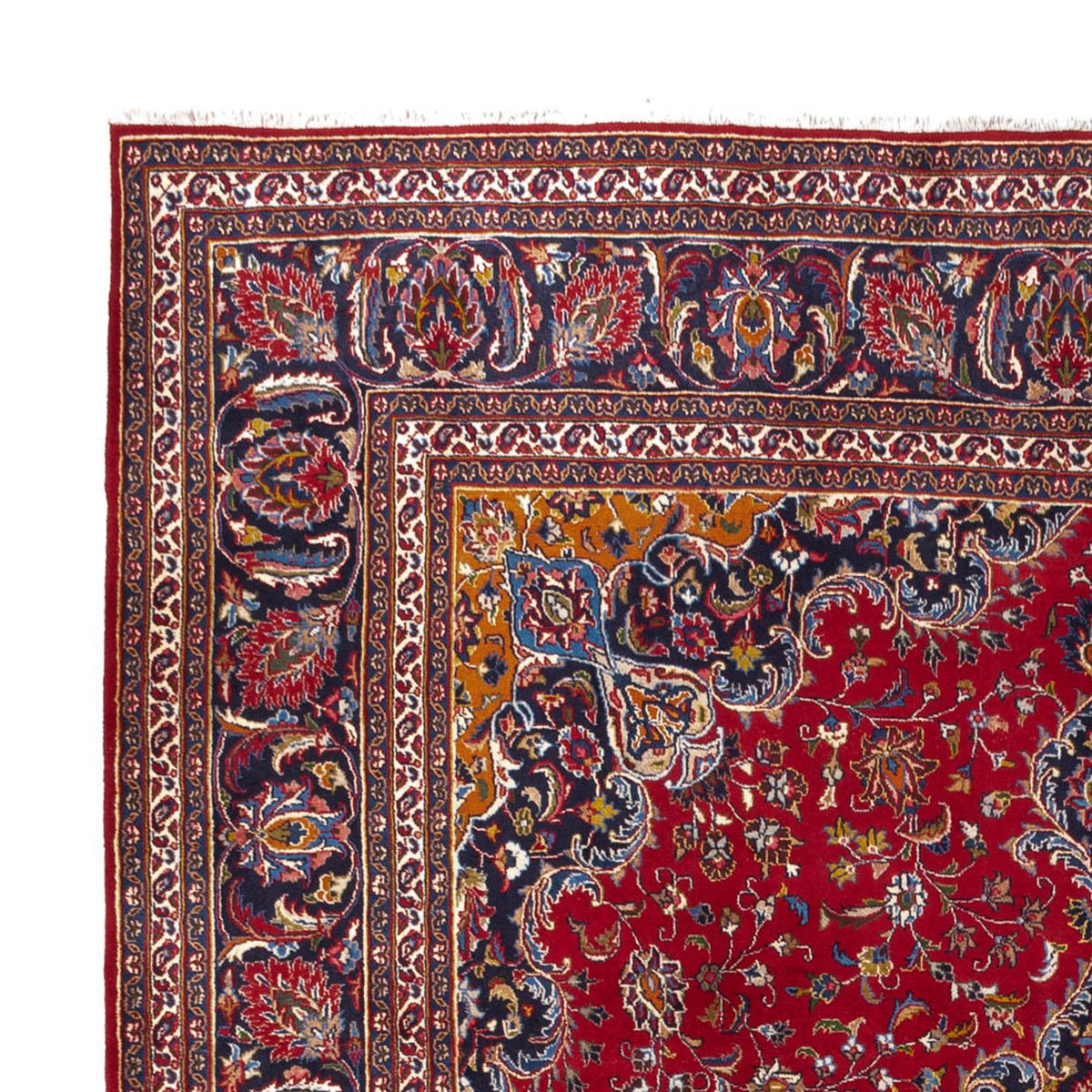 Perserteppich - Classic quadratisch  - 346 x 303 cm - rot