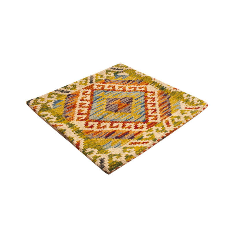 Kissen - Kelim befüllbar quadratisch  - 50 x 50 cm - mehrfarbig