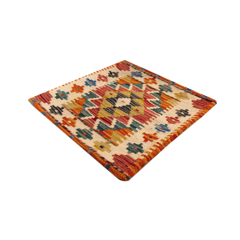 Kissen - Kelim befüllbar quadratisch  - 50 x 50 cm - mehrfarbig