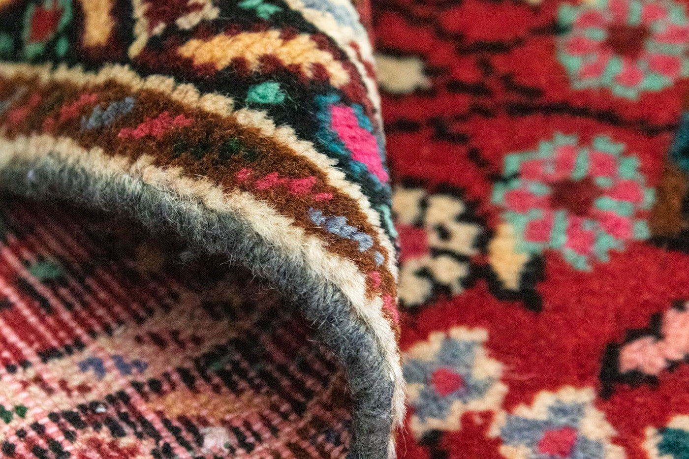 Perserteppich - Nomadic 70 x 50 cm - rot