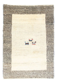 Gabbeh Teppich - Perser 84 x 59 cm - mehrfarbig