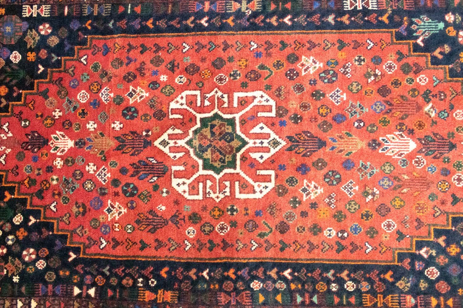 Perserteppich - Nomadic 145 x 92 cm - rot