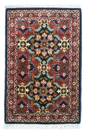 Perserteppich - Bidjar 62 x 43 cm - blau