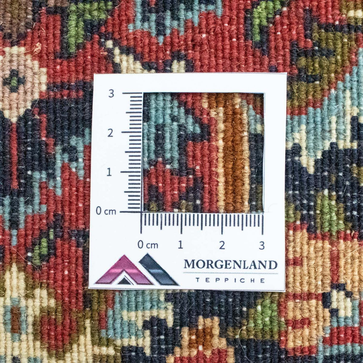 Perserteppich - Bidjar 62 x 43 cm - blau