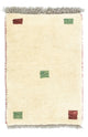 Gabbeh Teppich - Perser 60 x 40 cm - beige