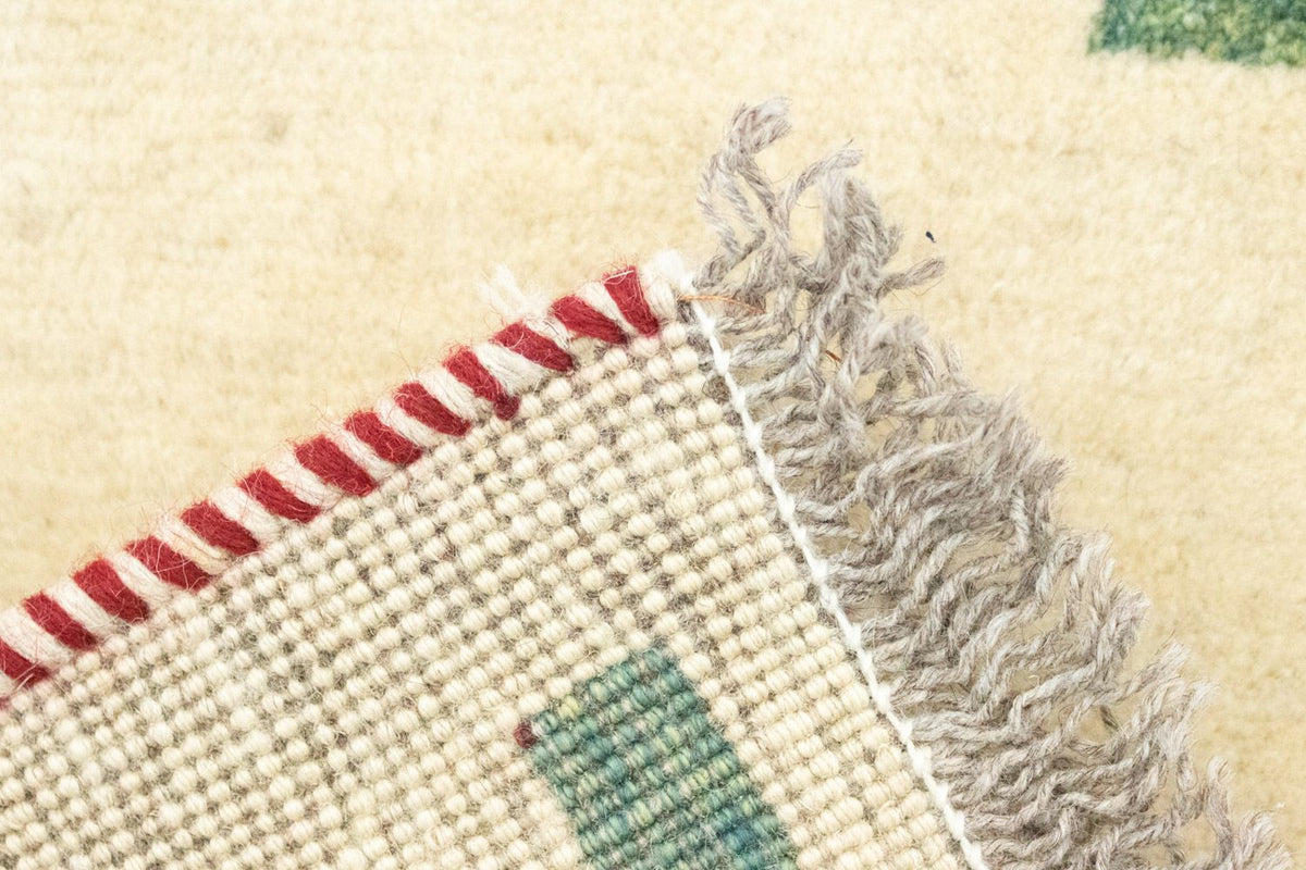 Gabbeh Teppich - Perser 60 x 40 cm - beige