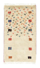 Gabbeh Persisch Teppich 128x73cm - Perserteppich Wollteppich